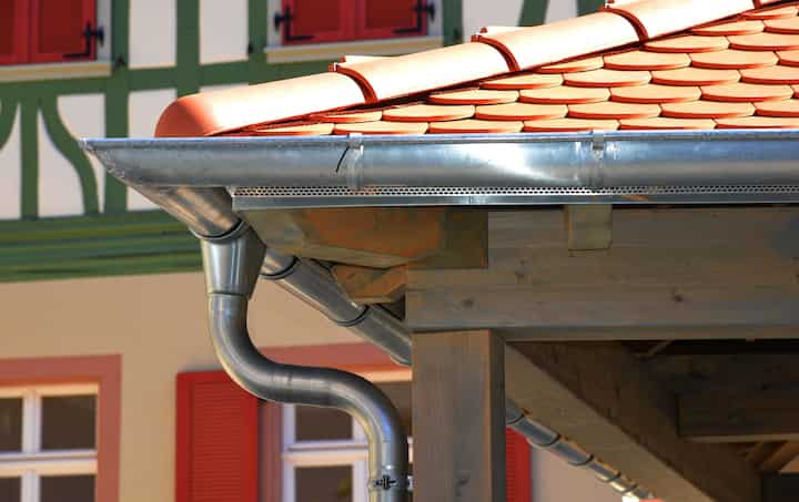 Long lasting steel gutters installation in Madison