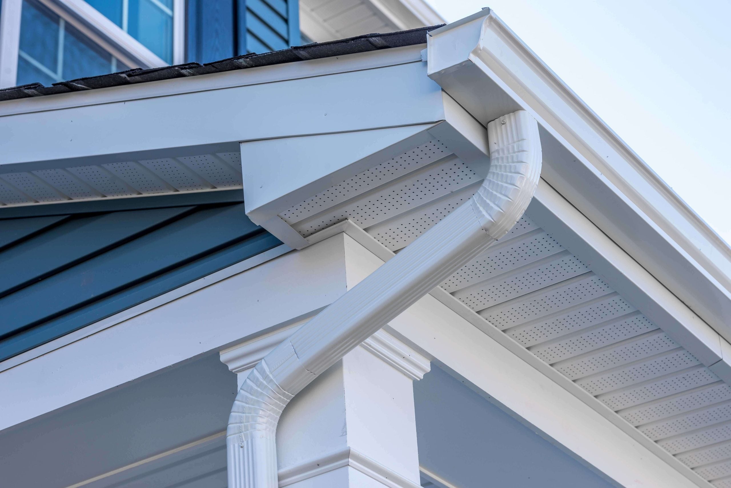 Cheap and durable vinyl gutters installation in Madison